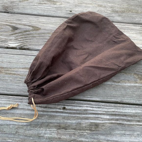 TOD's Dust Bag Brown Storage Bag Draw String Bag Authentic - Picture 7 of 8